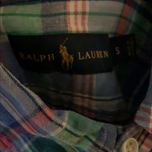 Ralph Lauren Shirts - Ralph Lauren Mens Sz S short sleeve 💯 %linen Ralph Lauren Shirts - Ralph Lauren Mens Sz S short sleeve 💯 %linen